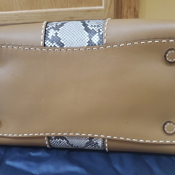 Prada Authentic Snakeskin Leather Satchel Bag - Picture 9 of 16